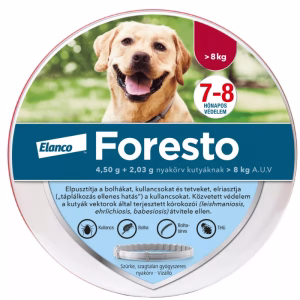 Foresto nyakörv kutya 8kg felett
