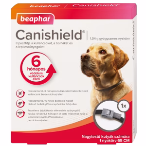 Canishield nyakörv kutyának szúnyog, kullancs, bolha ellen 65cm