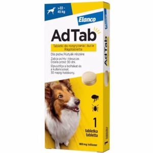 AdTab 22-45kg kutya 900mg