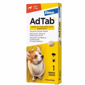AdTab 5,5-11kg kutya 225mg