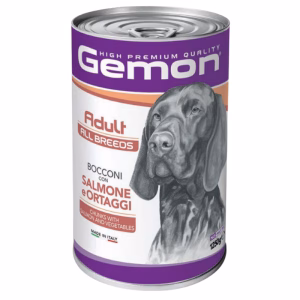 Gemon dog  adult lazac&zöldségekkel konzerv 1250g