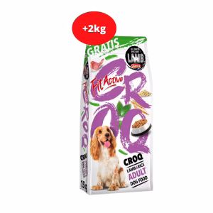 Fitactive Croq 15+2kg Bárány + Rizs szárazeledel felnőtt kutyák részére