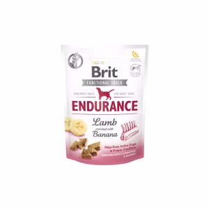 Brit Functional Snack Endurance Bárány és Banán 150 g-os