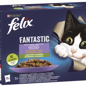 FELIX FANTASTIC - Házias válogatás zöldségekkel aszpikban 12x85g