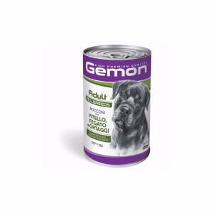 Gemon dog  adult borjú&máj&zöldségek konzerv 1250g