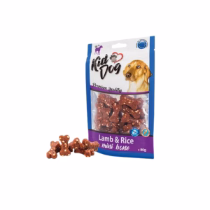 Kid Dog Bárányhúsos rizses jutalomfalat kutyáknak 80g
