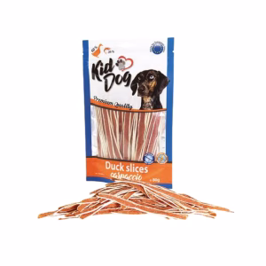 Kid Dog jutalomfalat kacsahúsos tőkehal szeletek 80g