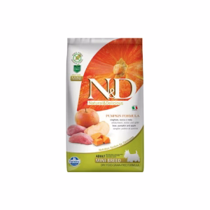 N&D Dog Grain Free Vaddisznó&Alma Sütőtökkel Adult Mini 7kg