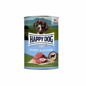 Happy Dog Puppy Junior bárány és rizs ízesítésű konzerv 400g