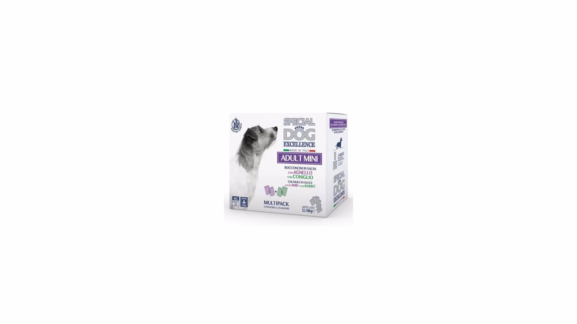 Special dog excellence mini adult nyúl és bárány 12x100g