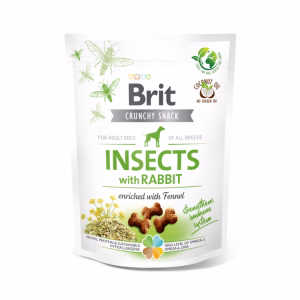 Brit Crunchy Snack Nyúl és Édeskömény jutalomfalat 200g