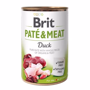Brit paté & meat Kacsás konzerv 400g