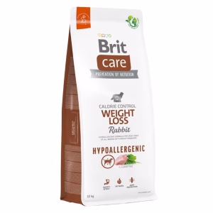 Brit Care Hipoallergén diétás táp nyúl és rizs ízesítéssel kutyák számára 12 kg