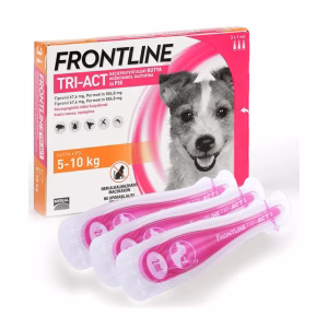 Frontline TRI-ACT spot-on 5-10kg 3db-os