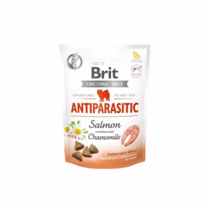 Brit Functional Snack Antiparasitic lazac és kamilla 150 g