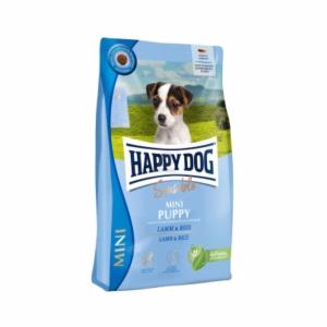 Happy Dog Sensible Mini Puppy Bárány és rizs ízesítéssel 4kg
