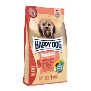Happy Dog natur-croq Mini Adult lazac és rizs ízesítéssel 4kg