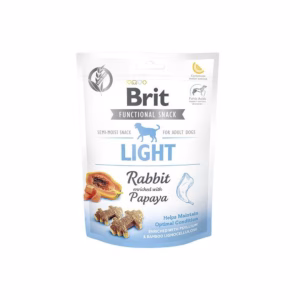 Brit Functional Snack Light nyúl és papaja 150 g