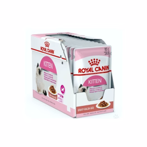Royal Canin Kitten szószos alutasak macskának 12x85g