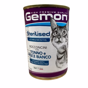 Gemon cat steril tonhal & óceáni hal konzerv 415g