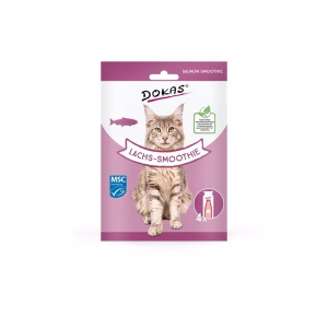 Dokas lazacos smoothie macskáknak 4x30g