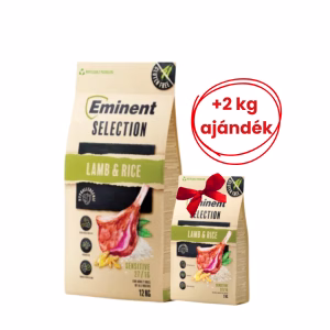 Eminent Selection Sensitive Bárány és rízs száraz kutyaeledel 12+2kg