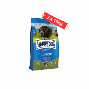 Happy Dog Junior Bárány&Rizs 2x10kg