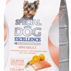 Special Dog Excellence Mini adult Lazac & Rizs & Narancs 800g