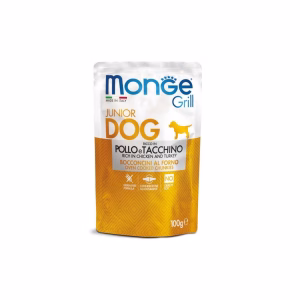 Monge Dog GRILL puppy Csirke alutasak 100g