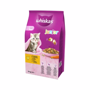 Whiskas szárazeledel 14kg junior csirkés