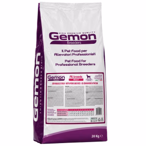 Gemon Dog 20kg kutyatáp sertés-rizs